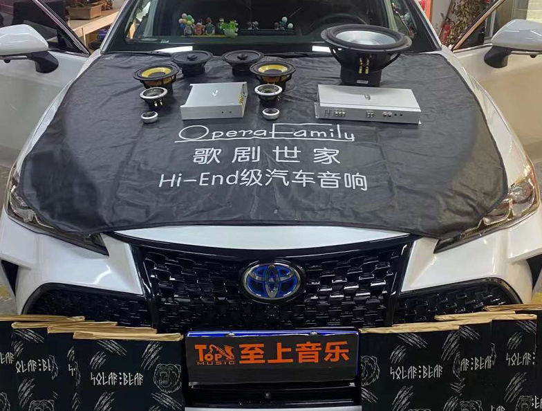 既经济实惠又有醇厚美声，丰田亚洲龙这套音...